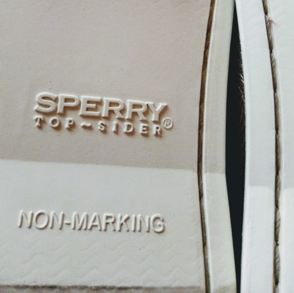 NWT Sperry women's top sider boat shoes gold 11 12 - Picture 7 of 11